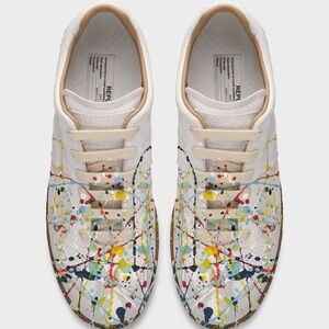Maison Martin Margiela paint splatter Sneakers